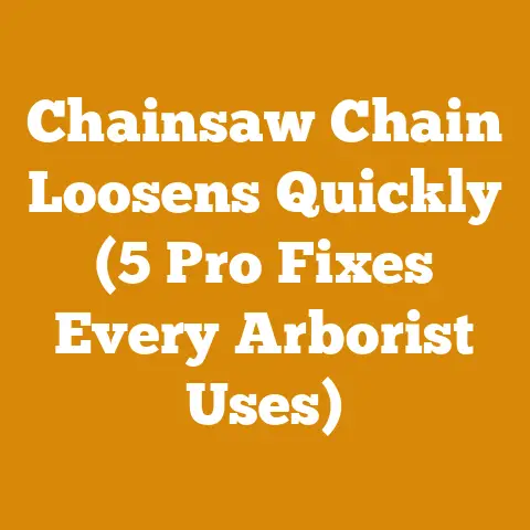 Chainsaw Chain Loosens Quickly (5 Pro Fixes Every Arborist Uses)
