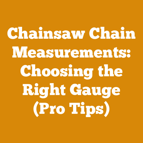 Chainsaw Chain Measurements: Choosing the Right Gauge (Pro Tips)