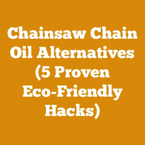 Chainsaw Chain Oil Alternatives (5 Proven Eco-Friendly Hacks)