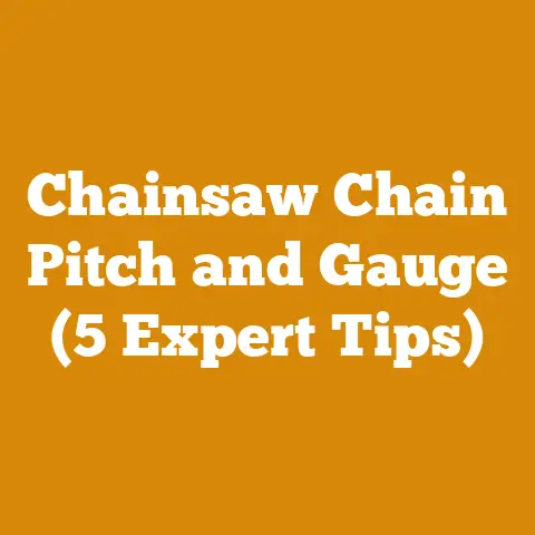 Chainsaw Chain Pitch and Gauge (5 Expert Tips)