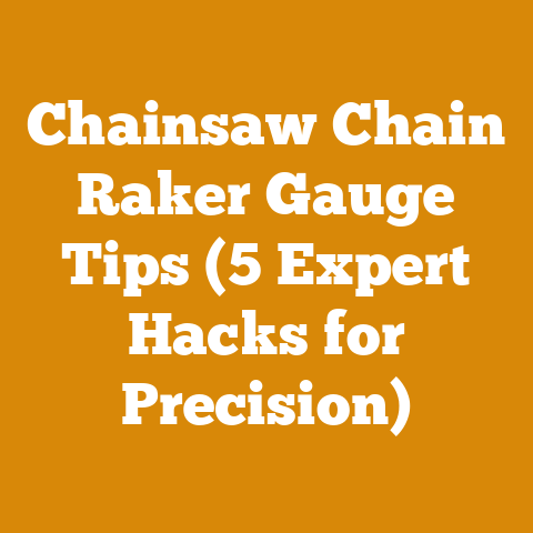 Chainsaw Chain Raker Gauge Tips (5 Expert Hacks for Precision)