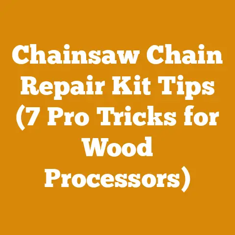 Chainsaw Chain Repair Kit Tips (7 Pro Tricks for Wood Processors)