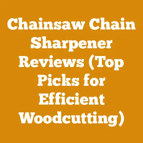 Chainsaw Chain Sharpener Reviews (Top Picks for Efficient Woodcutting)