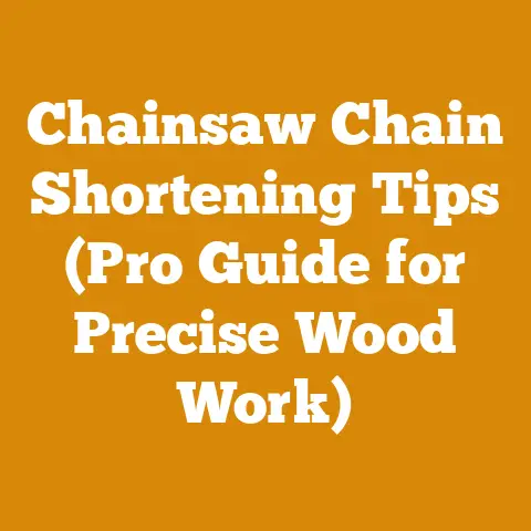 Chainsaw Chain Shortening Tips (Pro Guide for Precise Wood Work)