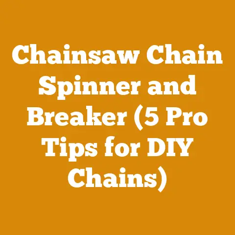 Chainsaw Chain Spinner and Breaker (5 Pro Tips for DIY Chains)