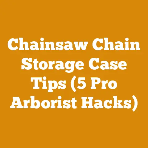 Chainsaw Chain Storage Case Tips (5 Pro Arborist Hacks)