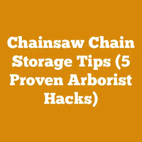 Chainsaw Chain Storage Tips (5 Proven Arborist Hacks)