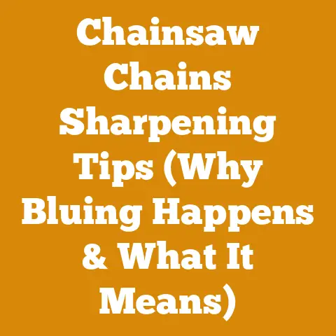 Chainsaw Chains Sharpening Tips (Why Bluing Happens & What It Means)