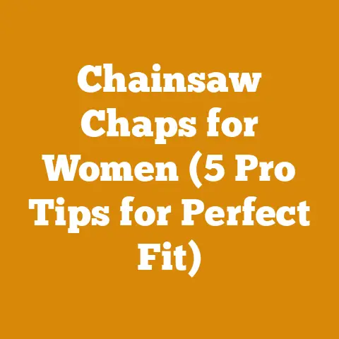 Chainsaw Chaps for Women (5 Pro Tips for Perfect Fit)