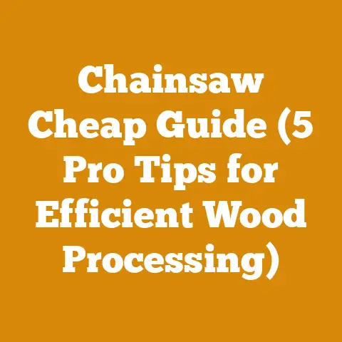 Chainsaw Cheap Guide (5 Pro Tips for Efficient Wood Processing)