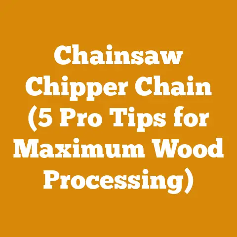 Chainsaw Chipper Chain (5 Pro Tips for Maximum Wood Processing)