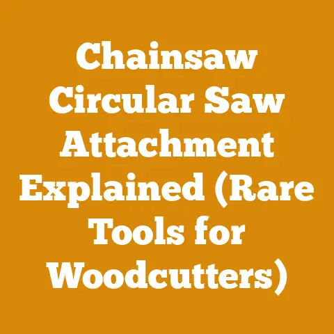 Chainsaw Circular Saw Attachment Explained (Rare Tools for Woodcutters)
