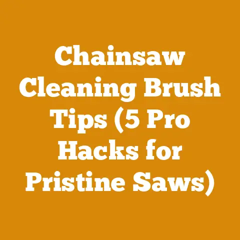 Chainsaw Cleaning Brush Tips (5 Pro Hacks for Pristine Saws)