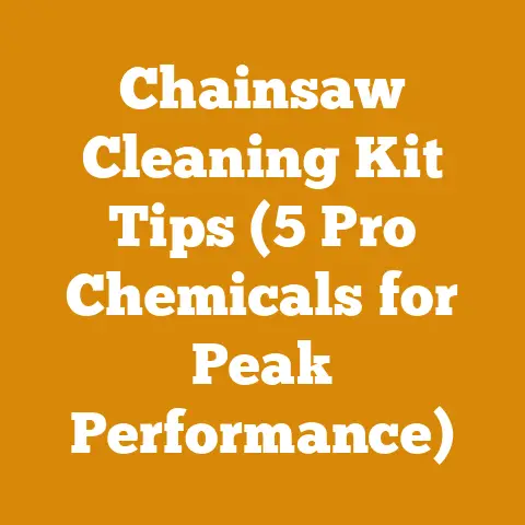 Chainsaw Cleaning Kit Tips (5 Pro Chemicals for Peak Performance)