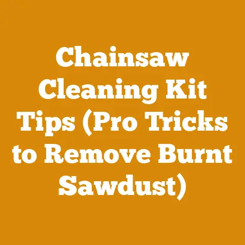 Chainsaw Cleaning Kit Tips (Pro Tricks to Remove Burnt Sawdust)