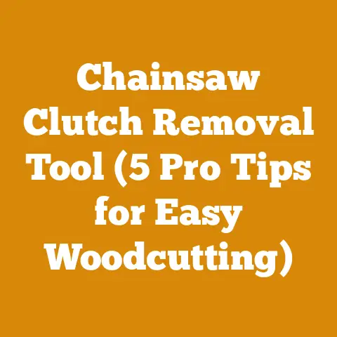 Chainsaw Clutch Removal Tool (5 Pro Tips for Easy Woodcutting)