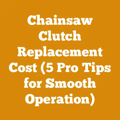 Chainsaw Clutch Replacement Cost (5 Pro Tips for Smooth Operation)