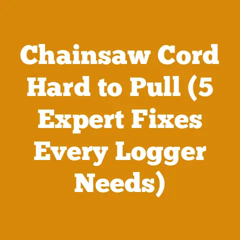 Chainsaw Cord Hard to Pull (5 Expert Fixes Every Logger Needs)