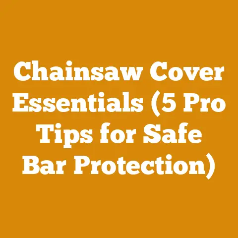 Chainsaw Cover Essentials (5 Pro Tips for Safe Bar Protection)