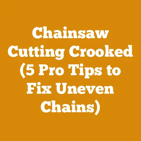 Chainsaw Cutting Crooked (5 Pro Tips to Fix Uneven Chains)