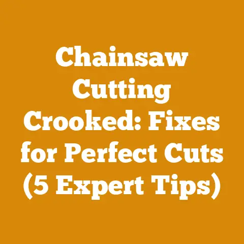Chainsaw Cutting Crooked: Fixes for Perfect Cuts (5 Expert Tips)
