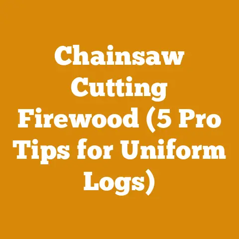 Chainsaw Cutting Firewood (5 Pro Tips for Uniform Logs)