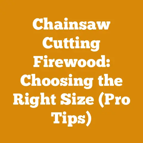 Chainsaw Cutting Firewood: Choosing the Right Size (Pro Tips)