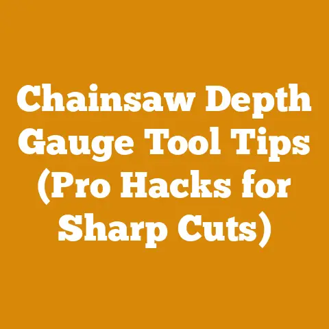 Chainsaw Depth Gauge Tool Tips (Pro Hacks for Sharp Cuts)