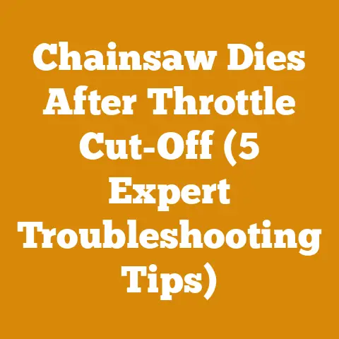 Chainsaw Dies After Throttle Cut-Off (5 Expert Troubleshooting Tips)