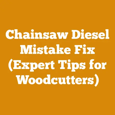 Chainsaw Diesel Mistake Fix (Expert Tips for Woodcutters)