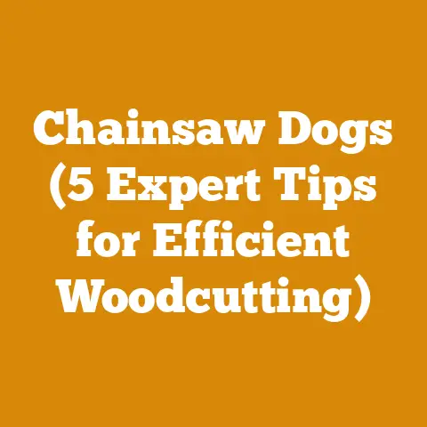 Chainsaw Dogs (5 Expert Tips for Efficient Woodcutting)