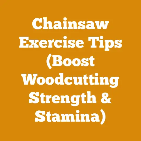 Chainsaw Exercise Tips (Boost Woodcutting Strength & Stamina)