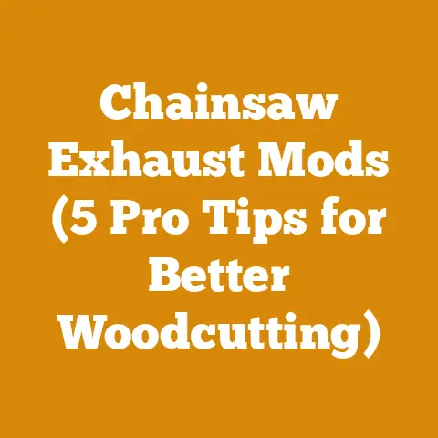 Chainsaw Exhaust Mods (5 Pro Tips for Better Woodcutting)