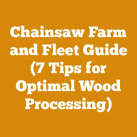 Chainsaw Farm and Fleet Guide (7 Tips for Optimal Wood Processing)
