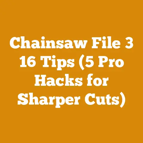 Chainsaw File 3 16 Tips (5 Pro Hacks for Sharper Cuts)