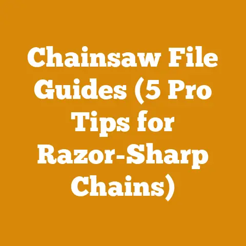 Chainsaw File Guides (5 Pro Tips for Razor-Sharp Chains)