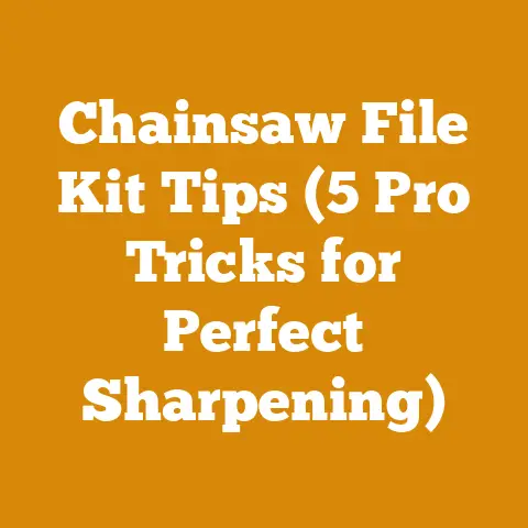 Chainsaw File Kit Tips (5 Pro Tricks for Perfect Sharpening)