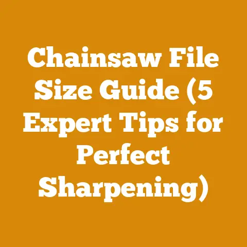 Chainsaw File Size Guide (5 Expert Tips for Perfect Sharpening)