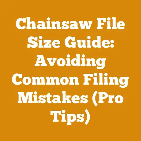 Chainsaw File Size Guide: Avoiding Common Filing Mistakes (Pro Tips)