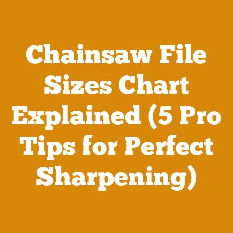 Chainsaw File Sizes Chart Explained (5 Pro Tips for Perfect Sharpening)