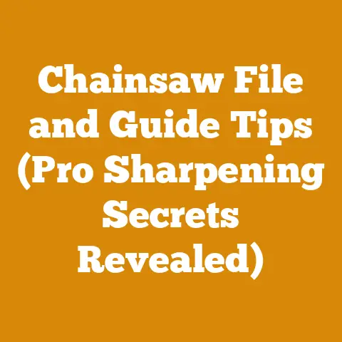 Chainsaw File and Guide Tips (Pro Sharpening Secrets Revealed)