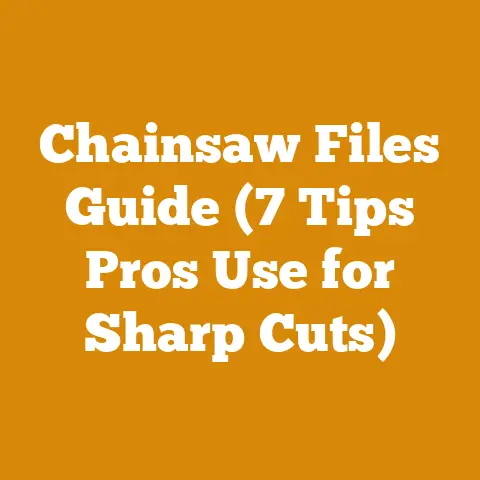 Chainsaw Files Guide (7 Tips Pros Use for Sharp Cuts)