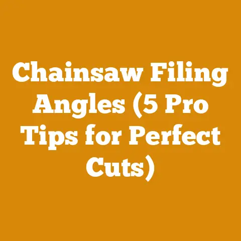 Chainsaw Filing Angles (5 Pro Tips for Perfect Cuts)