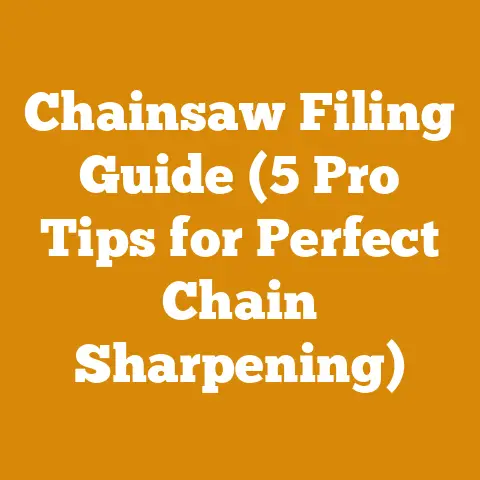 Chainsaw Filing Guide (5 Pro Tips for Perfect Chain Sharpening)