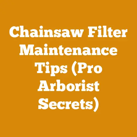 Chainsaw Filter Maintenance Tips (Pro Arborist Secrets)