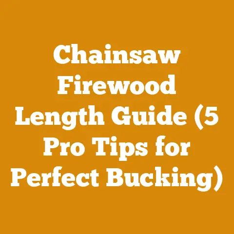 Chainsaw Firewood Length Guide (5 Pro Tips for Perfect Bucking)