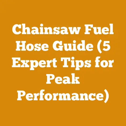 Chainsaw Fuel Hose Guide (5 Expert Tips for Peak Performance)
