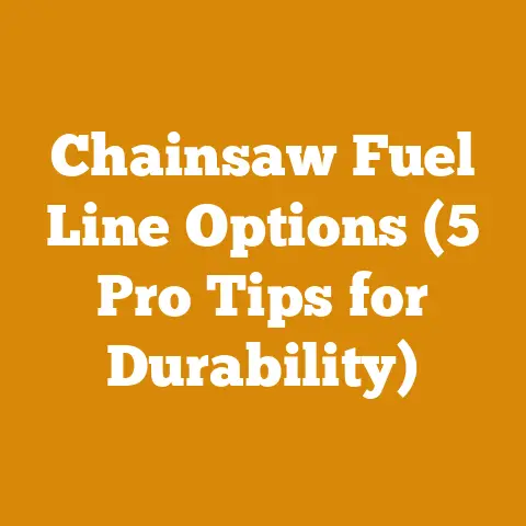 Chainsaw Fuel Line Options (5 Pro Tips for Durability)