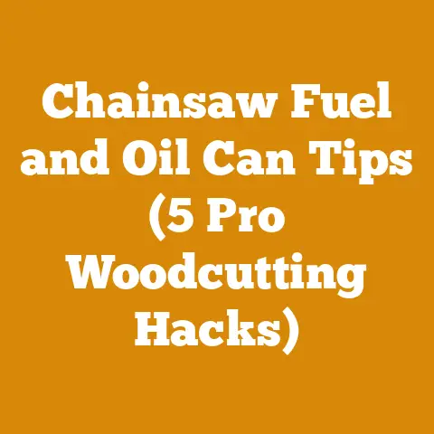 Chainsaw Fuel and Oil Can Tips (5 Pro Woodcutting Hacks)