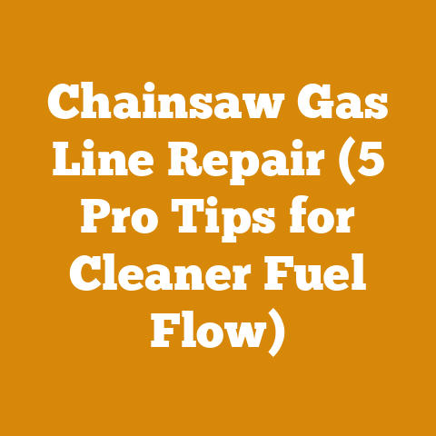 Chainsaw Gas Line Repair (5 Pro Tips for Cleaner Fuel Flow)